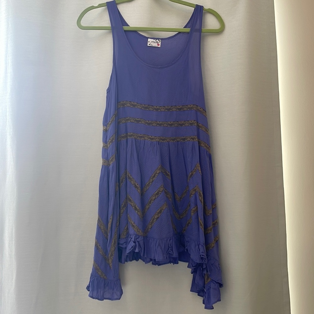 Free People Intimately Lilac/Purple Lace Dress